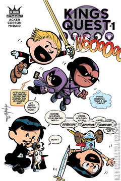 Variant Cover for Kings Quest #1