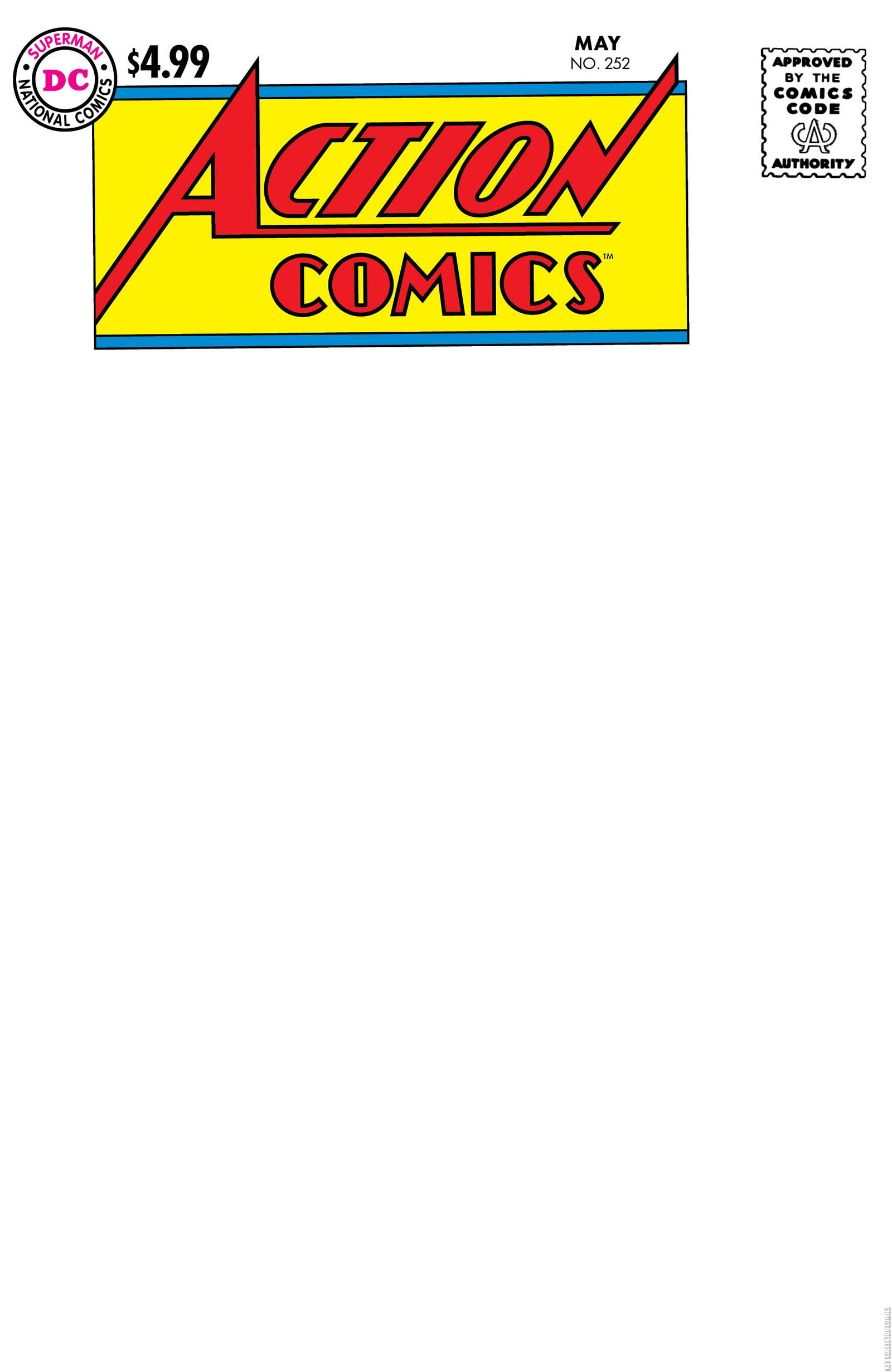 Action Comics #252 Published October 2025 | Key Collec