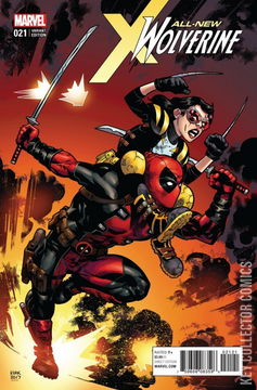 Variant Cover for All-New Wolverine #21