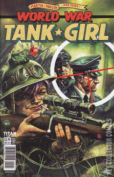 Variant Cover for World War Tank Girl #2