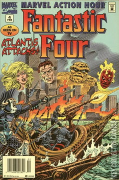 Variant Cover for Marvel Action Hour: Fantastic Four #4