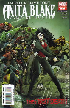 Variant Cover for Anita Blake, Vampire Hunter: The First Death #2