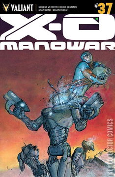 Variant Cover for X-O Manowar #37