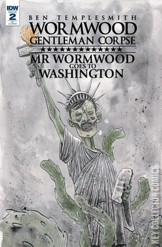 Variant Cover for Wormwood: Gentleman Corpse - Mr. Wormwood Goes to Washington #2