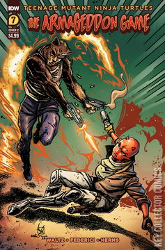 Variant Cover for Teenage Mutant Ninja Turtles: The Armageddon Game #7