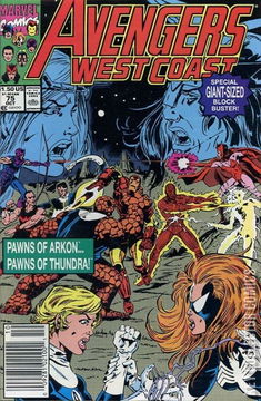 Variant Cover for West Coast Avengers #75