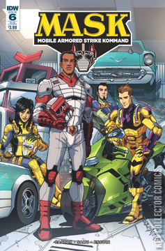 Variant Cover for M.A.S.K.: Mobile Armored Strike Kommand #6