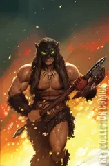 Variant Cover for Fire and Ice: Darkwolf #2