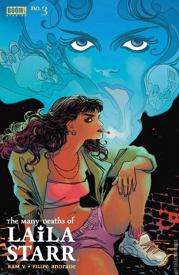 Variant Cover for Many Deaths of Laila Starr #3