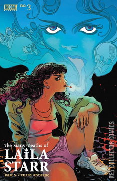 Variant Cover for Many Deaths of Laila Starr #3