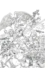 Cover for Red Sonja: Age of Chaos #1