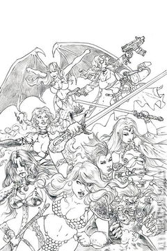 Variant Cover for Red Sonja: Age of Chaos #1