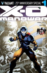 Variant Cover for X-O Manowar 25th Anniversary Special #1