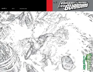 Variant Cover for Green Lantern: New Guardians #5
