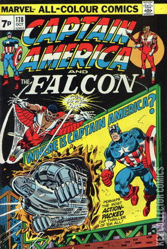 Variant Cover for Captain America #178