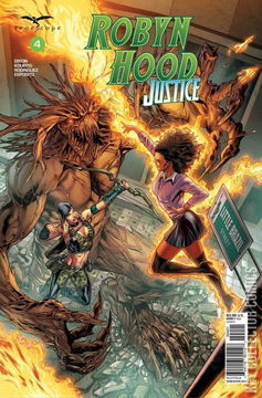 Variant Cover for Robyn Hood: Justice #4