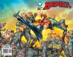 Variant Cover for Badger #2
