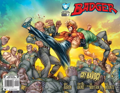 Variant Cover for Badger #2