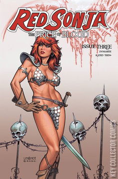 Variant Cover for Red Sonja: The Price of Blood #3