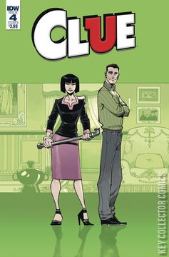 Variant Cover for Clue #4
