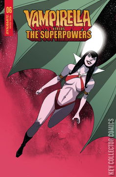 Variant Cover for Vampirella vs. Superpowers #6