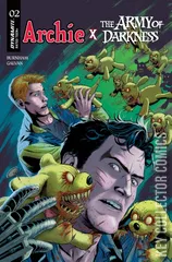 Variant Cover for Archie x The Army of Darkness #2