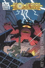 Variant Cover for Atomic Robo: The Ring of Fire #3