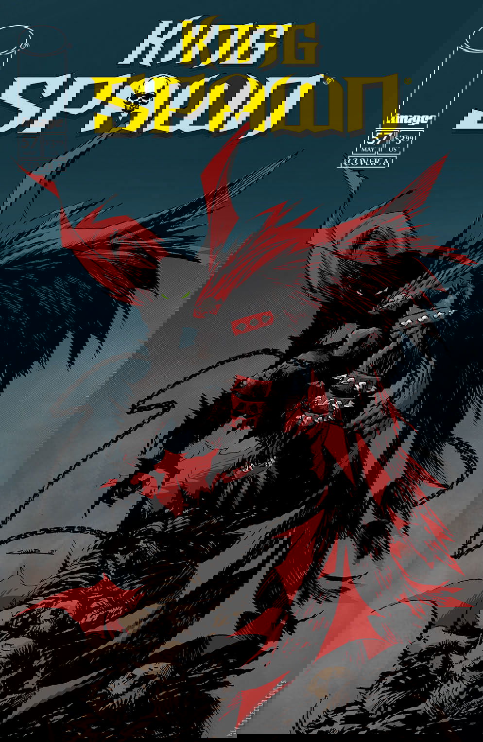 Cover art for King Spawn #57