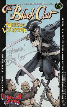 Variant Cover for The Black Coat & Athena Voltaire #1