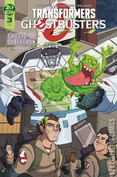 Variant Cover for Transformers / Ghostbusters #3