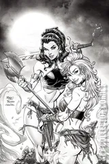 Variant Cover for Belit and Valeria: Swords vs. Sorcery #5