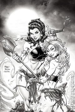 Variant Cover for Belit and Valeria: Swords vs. Sorcery #5
