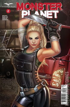 Variant Cover for Monster Planet #2