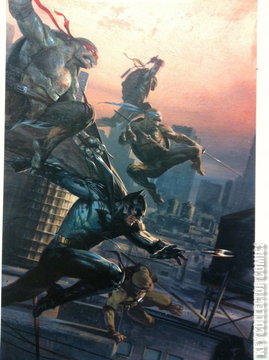 Variant Cover for Batman / Teenage Mutant Ninja Turtles #1