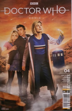 Variant Cover for Doctor Who Comic #4