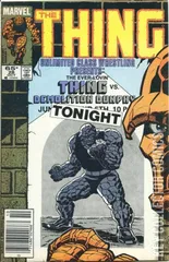 Variant Cover for The Thing #28