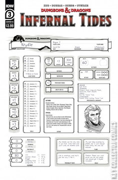 Variant Cover for Dungeons & Dragons: Infernal Tides #3