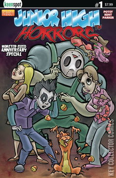 Variant Cover for Junior High Horrors: Monster-Sized Special #1