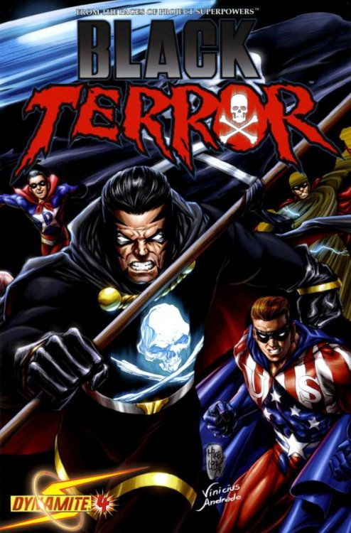 Variant Cover for Black Terror #4