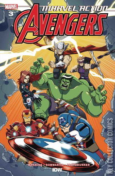 Variant Cover for Marvel Action: Avengers #3