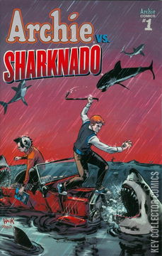 Variant Cover for Archie vs. Sharknado #1