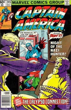 Variant Cover for Captain America #245