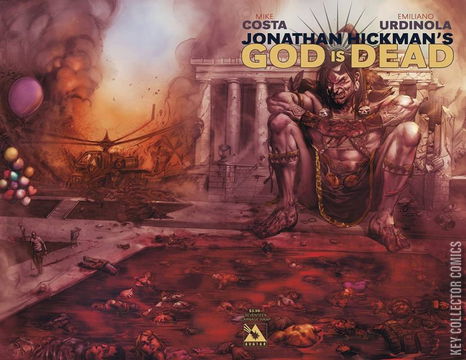 Variant Cover for God is Dead #17