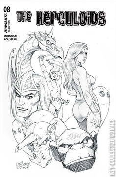 Variant Cover for Herculoids #8