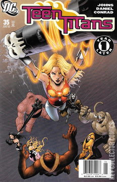Variant Cover for Teen Titans #35