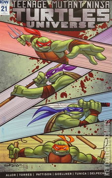 Variant Cover for Teenage Mutant Ninja Turtles: Universe #21
