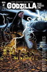 Variant Cover for Godzilla: Rage Across Time #2