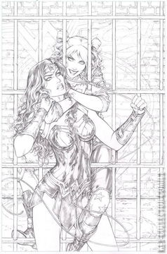 Variant Cover for Justice League vs. Suicide Squad #1