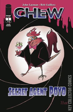 Variant Cover for Chew: Secret Agent Poyo #1