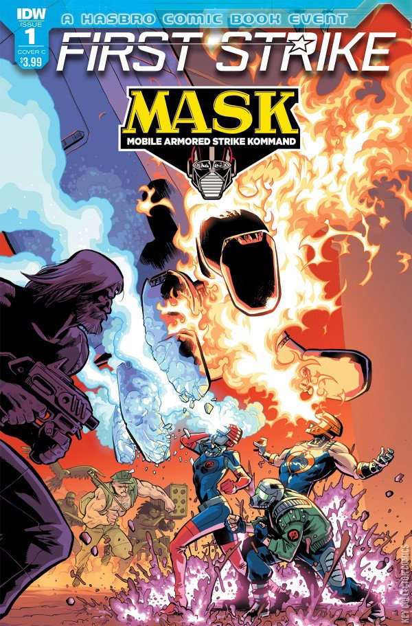 Idw Mask M.A.S.K.: First Strike by IDW | Key Collector Comics